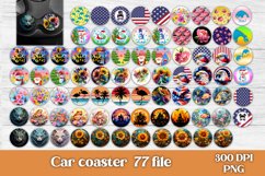 Car coaster sublimation design bundle, flower car coaster, Christmas car coaster sublimation, animal car coaster.