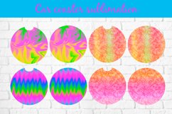 Car coaster sublimation design Product Image 1