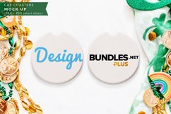Car Coasters | Paddy's Day Mock up Product Image 1