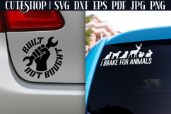 15 Funny Car Decals SVG Bundle - Car Stickers SVG Product Image 8