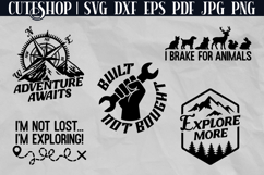 15 Funny Car Decals SVG Bundle - Car Stickers SVG Product Image 4