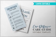 Car Diffuser Care Guide Editable Template Product Image 10