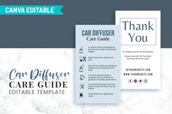 Car Diffuser Care Guide Editable Template Product Image 2