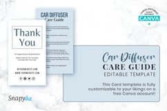 Car Diffuser Care Guide Editable Template Product Image 5