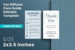 Car Diffuser Care Guide Editable Template Product Image 6