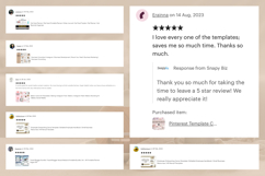 Car Freshie Care Card Printable Canva Editable Template Product Image 4