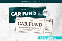 Car Fund Surprise Gift Voucher Template Product Image 9