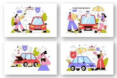 10 Car Insurance Illustration Product Image 2