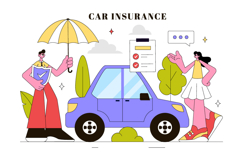 10 Car Insurance Illustration Product Image 4