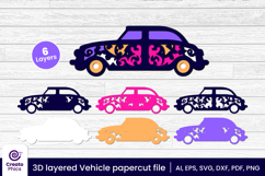car-papercut file-vehicle svg-car-lasercut file-craft design-craft svg-layered-3d layered