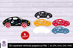 car-papercut file-vehicle svg-car-lasercut file-craft design-craft svg-layered-3d layered