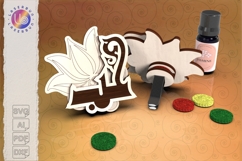 Love Arabic Calligraphy Car Diffuser Laser File Product Image 1