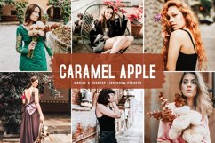 Caramel Apple Mobile &amp; Desktop Lightroom Presets Product Image 1