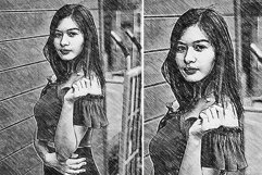 Charcoal Sketch Photoshop Actions Product Image 6