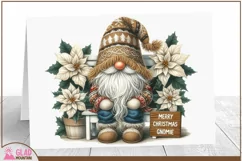 Merry Christmas Gnomie png, Christmas Gnome sublimation png Product Image 2