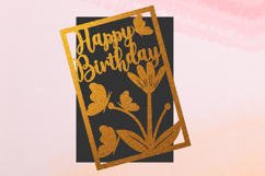 10 Happy Birthday Papercut Bundle, Birthday card Product Image 3