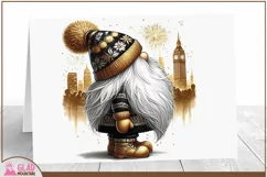 New Year Gnome png, New Year's Gnome London fireworks png Product Image 4