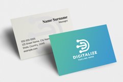 Digitalize Letter D Pro Logo Template Product Image 3
