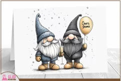 Cheers Gnomie, Happy New Year Gnome sublimation png Product Image 4
