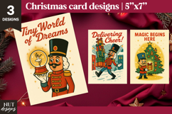 Nutcracker Christmas Cards Charming Christmas quotes Product Image 1