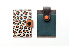 ITH Snap Tab Card Holder Key Fob Applique Embroidery