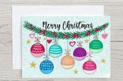 bold Bauble Christmas Card Maker | Mix &amp; Match PNGS