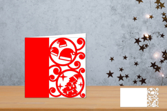 Christmas Card Bundle, Christmas Papercut Card Product Image 5