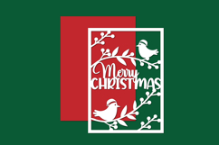 Christmas Paper cut, Christmas card Product Image 1