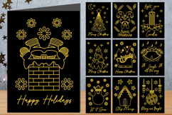 Christmas Foil Quill Bundle, Christmas Single Line Bundle Product Image 1