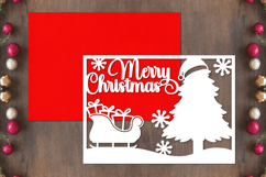 Christmas Papercut, Christmas Lasercut Product Image 1