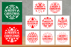 Christmas Card Papercut, Christmas Card Bundle, Christmas Product Image 1