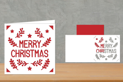 Christmas Insert Card, Christmas Card, Christmas Greeting Product Image 1