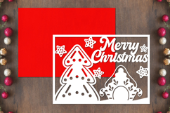 Christmas Papercut, Christmas Lasercut, Christmas Cut Files Product Image 1