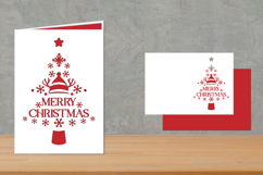 Christmas Greeting card, Christmas Folded Card Product Image 1
