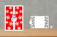 Christmas Trifold Papercut, Gatefold Christmas card Product Image 1