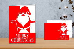 Christmas Card Papercut, Christmas card Template Product Image 1