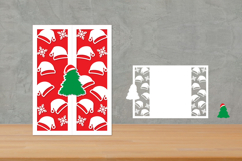 Christmas Trifold Papercut, Gatefold Christmas card Product Image 1
