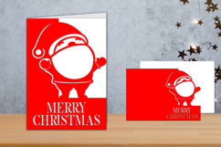 10 Christmas Card Bundle, Christmas Papercut, Christmas Card Product Image 2