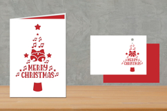 Christmas Greeting card, Christmas Folded Card Product Image 1