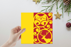 Christmas Card Bundle, Christmas Papercut Card Product Image 3