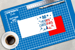 10 Christmas Insert Card, Christmas Papercut Bundle Product Image 2