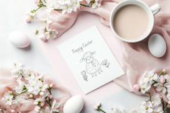 Easter Harmony Doodle Clipart and Seamless Patterns Product Image 7