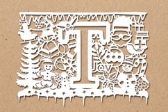 Christmas alphabets T SVG Product Image 1