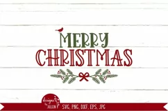Merry Christmas with Cardinal, Christmas Designs Product Image 5