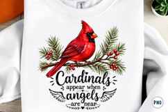 Christmas Cardinal Design PNG Product Image 1