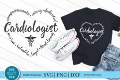 Cardiology svg heart shape