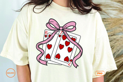 Valentine Playing Cards with Ribbon Product Image 2