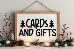 Farmhouse Christmas Sign SVG Bundle | Holiday Decor Sign SVG Product Image 19