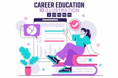 10 Career Development Education Illustration Product Image 1