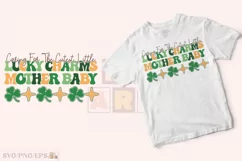 Nurse St Patrick's Day Mother Baby SVG T-shirt Design Product Image 2